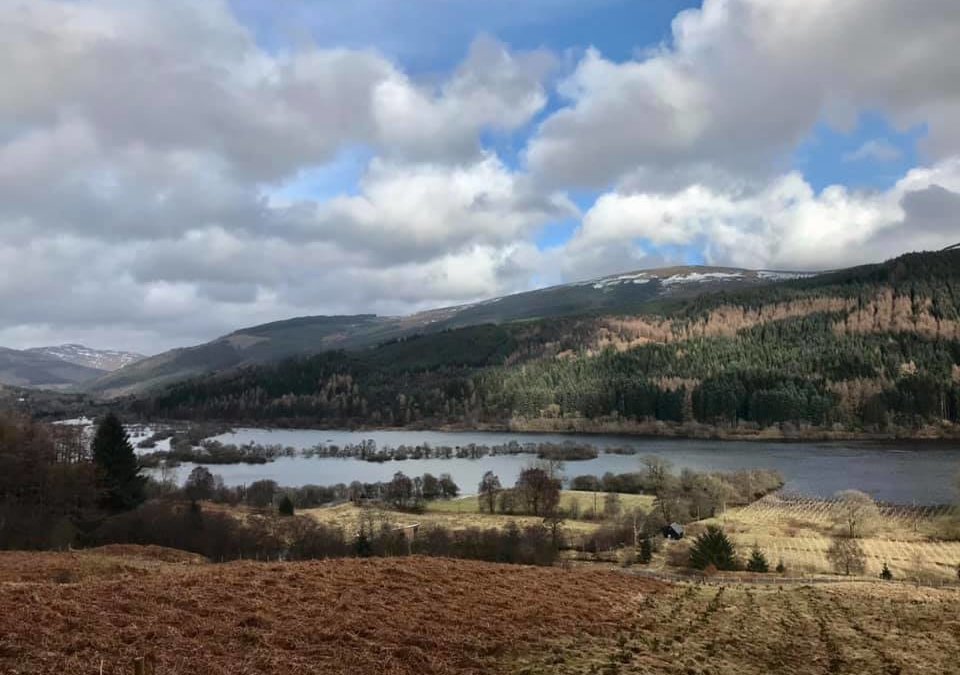 Loch Lubnaig, in Strathyre, near Callander