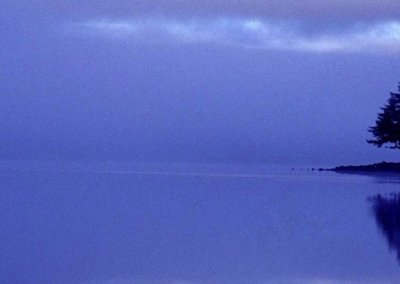 heavy mist on a Highland Scottish loch