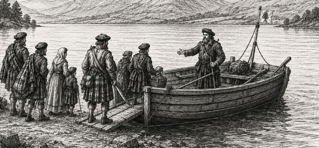 The Stewarts in Coille Mhor on Loch Lomond
