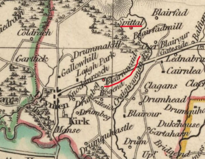 Blarnavaid map