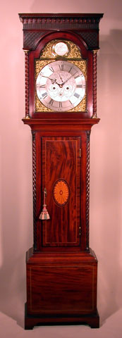 Clock made by James Stewart in Glasgow valued at 7950 Late 18th-century full-sized grandfather clock